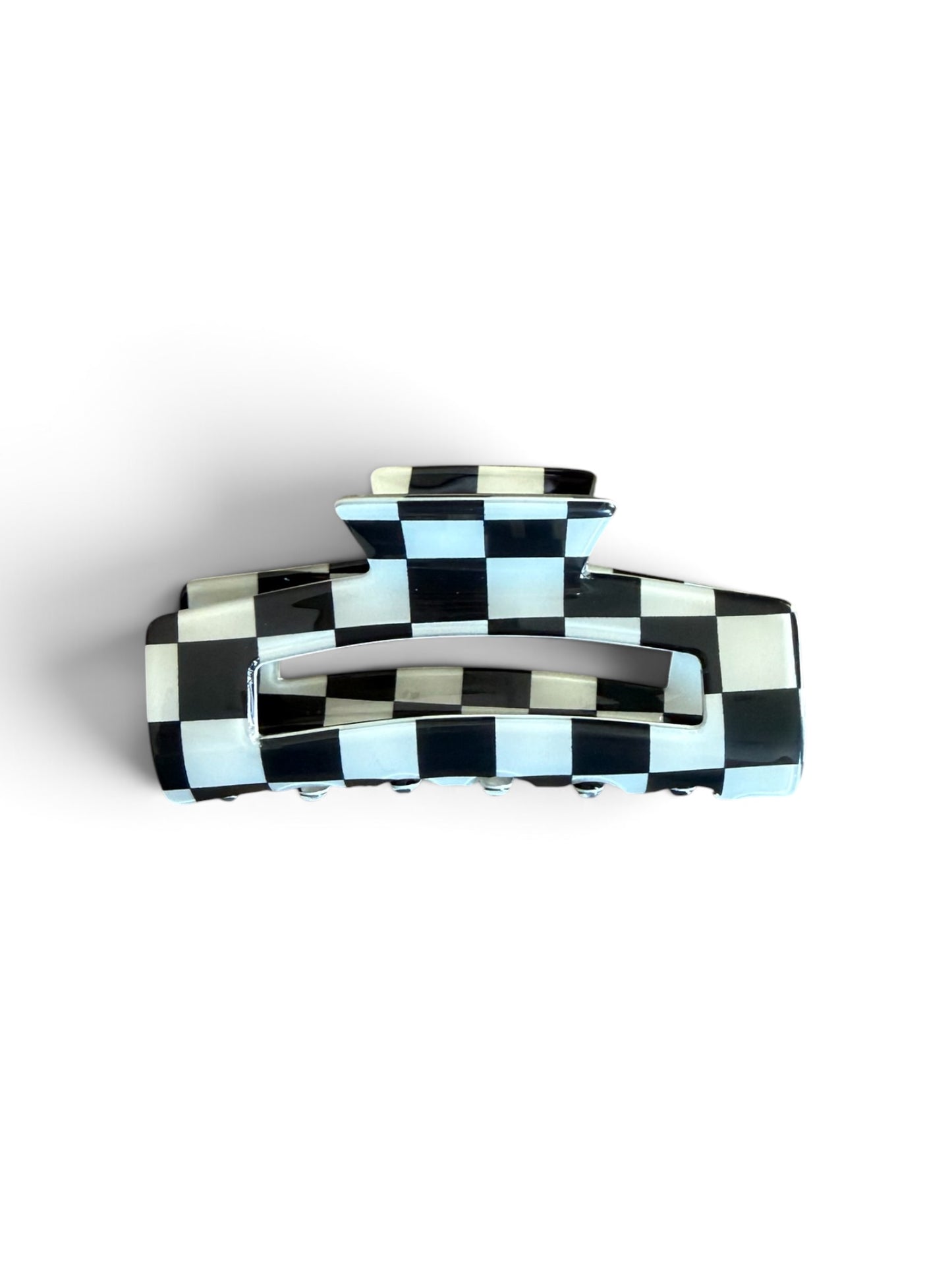 Checkrd Hair Clip