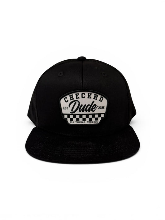 Youth Checkrd Dude Mesh SnapBack