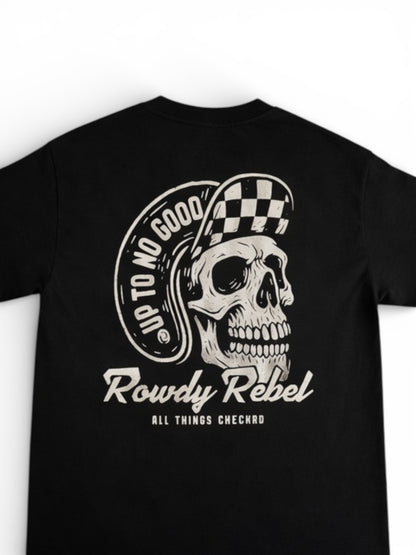 Up To No Good Rowdy Rebel Adult Tee